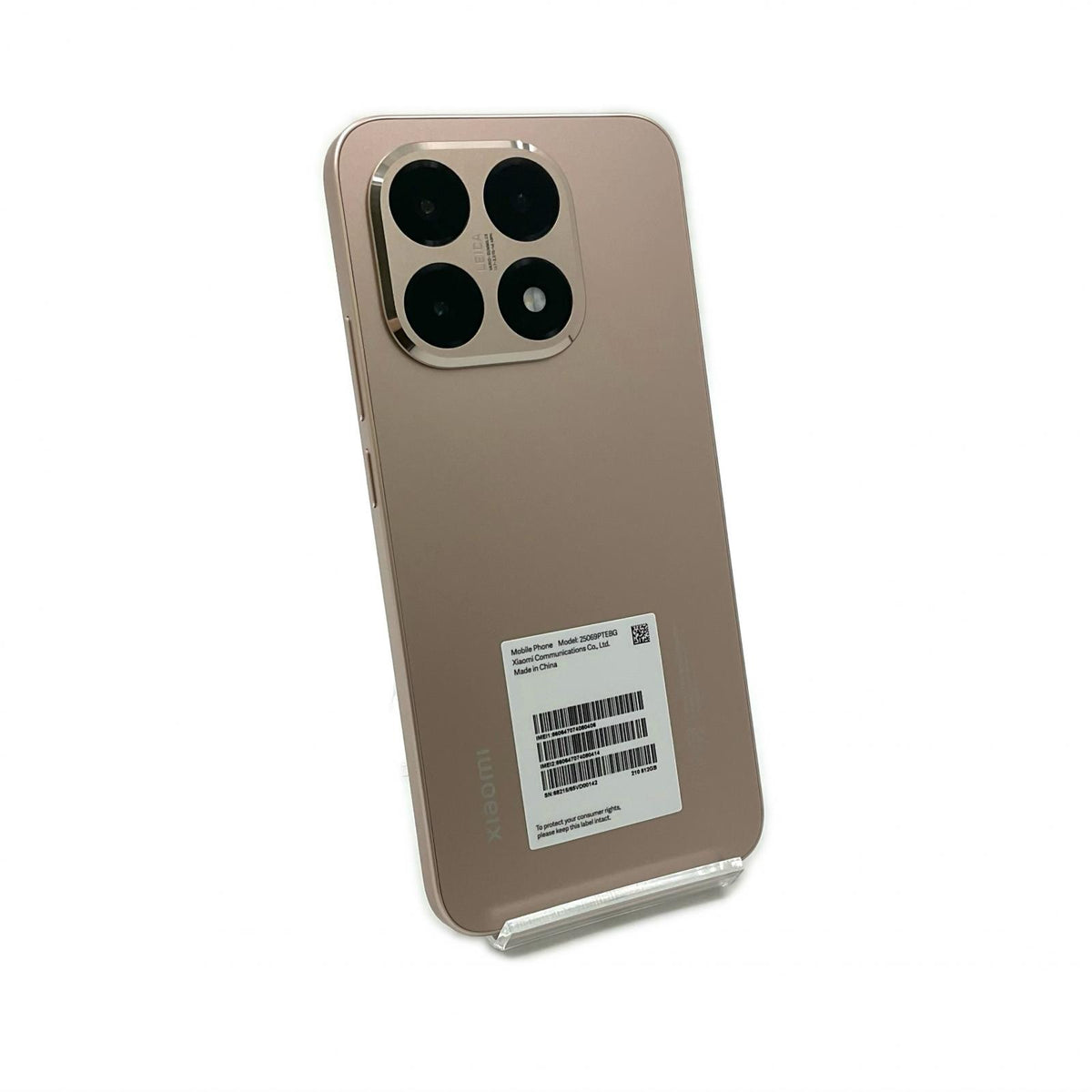 【全額返金保証】【最速発送】Xiaomi Xiaomi 15T 512GB ゴールド SIMフリー 白ロム 超美品 動作確認済