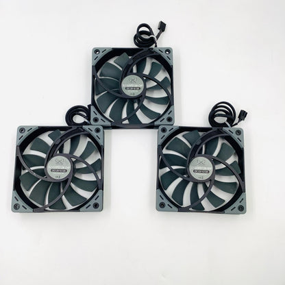 【全額返金保証】【最速発送】SCYTHE ファン 3枚セット SU1225FD12M-RHP 動作確認済