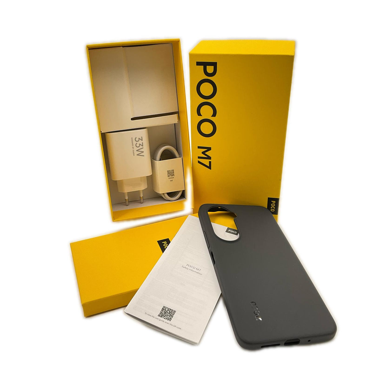 【全額返金保証】【最速発送】POCO M7 128GB ブラック SIMフリー 白ロム 超美品 動作確認済