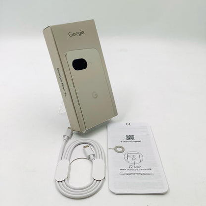 【全額返金保証】【最速発送】Google Pixel 9a 128GB Porcelain au SIMフリー G3Y12 白ロム 美品 動作確認済