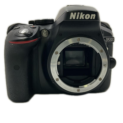 【全額返金保証】【最速発送】Nikon デジタル一眼 D5300 ボディ ブラック 美品 動作確認済