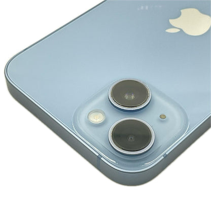 【全額返金保証】【最速発送】Apple iPhone iPhone 14 128GB ブルー Softbank SIMフリー 白ロム 動作確認済 87%