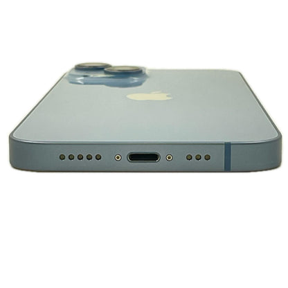 【全額返金保証】【最速発送】Apple iPhone iPhone 14 128GB ブルー Softbank SIMフリー 白ロム 動作確認済 87%