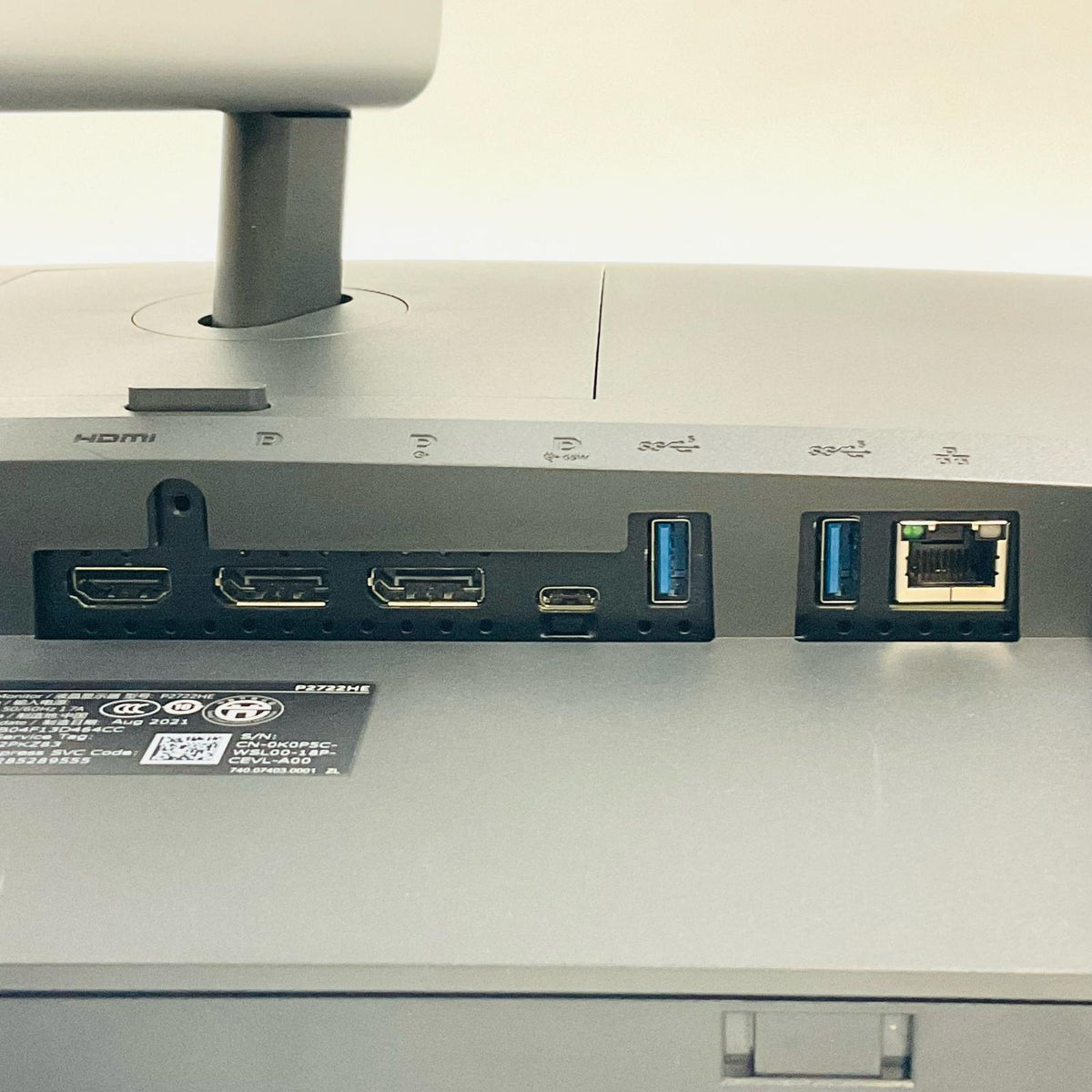 【全額返金保証】【最速発送】DELL P2722HE 27インチ 美品 動作確認済