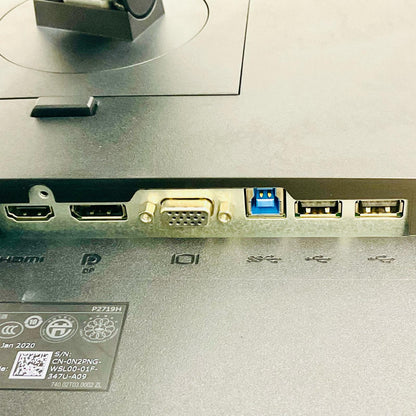 【全額返金保証】【最速発送】DELL P2719H 27インチ 美品 動作確認済