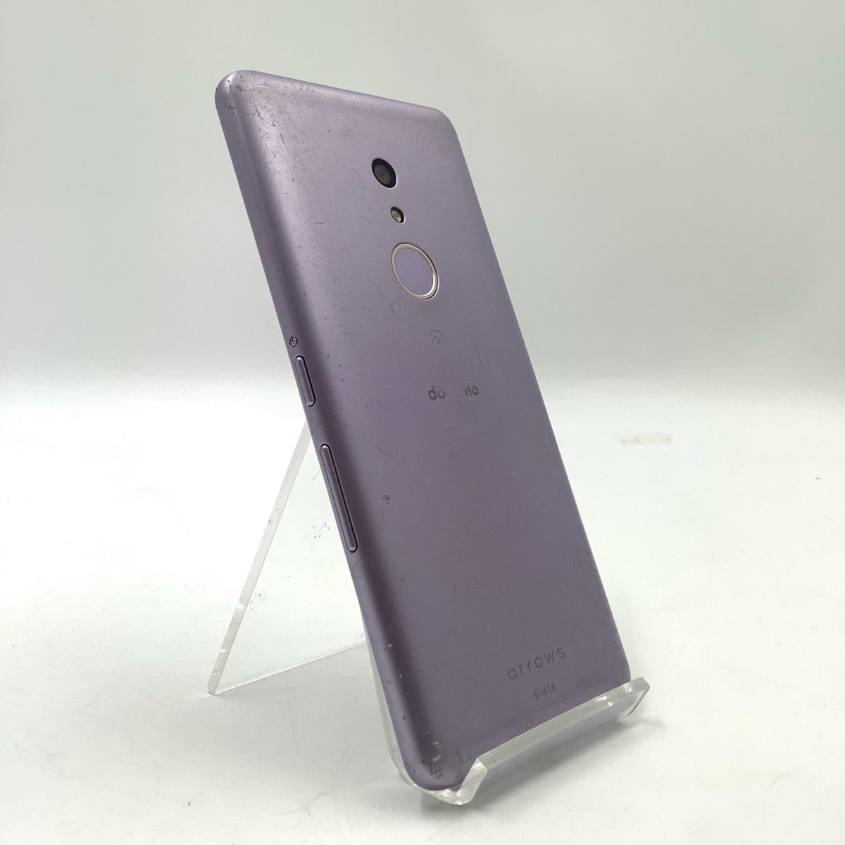 【最速発送】富士通 arrows Be4 32GB パープル docomo F-41A 白ロム【難有】