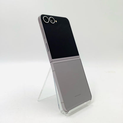 【全額返金保証】【最速発送】SAMSUNG Galaxy Z Flip6 256GB シルバーシャドウ SIMフリー SM-F741Q 白ロム 美品 動作確認済