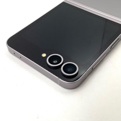 【全額返金保証】【最速発送】SAMSUNG Galaxy Z Flip6 256GB シルバーシャドウ SIMフリー SM-F741Q 白ロム 美品 動作確認済