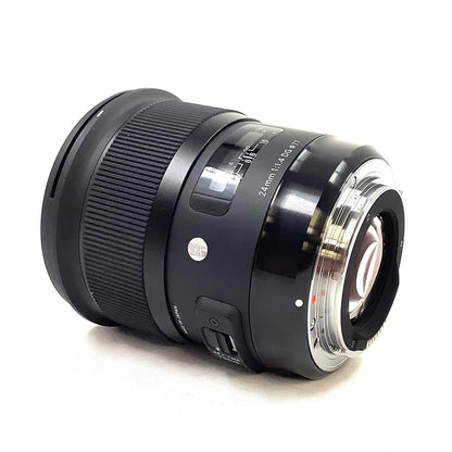 【全額返金保証】【最速発送】SIGMA 24mm f1.4 DG HSM (015) 美品 動作確認済