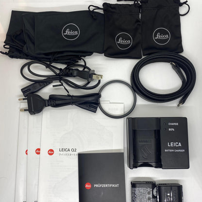 【全額返金保証】【最速発送】Leica コンパクトデジタルカメラ Q2 19050 動作確認済