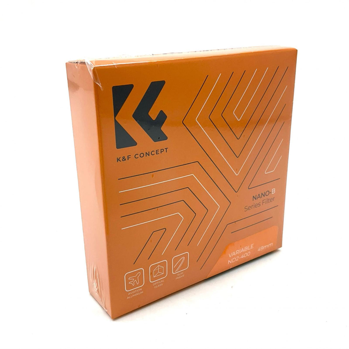 【全額返金保証】【最速発送】K&F CONCEPT NANO-B Series Filter VARIABLE ND2-400 49mm 新品未開封 即納OK