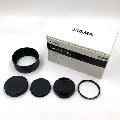 【全額返金保証】【最速発送】SIGMA 35mm F2 DG DN [ライカL用] 美品 動作確認済