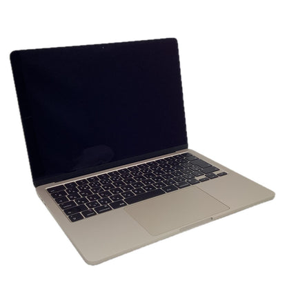 【全額返金保証】【最速発送】Apple MacBook Air 13インチ 2022 Apple M2 16GB 256GB スターライト 100% 美品 動作確認済