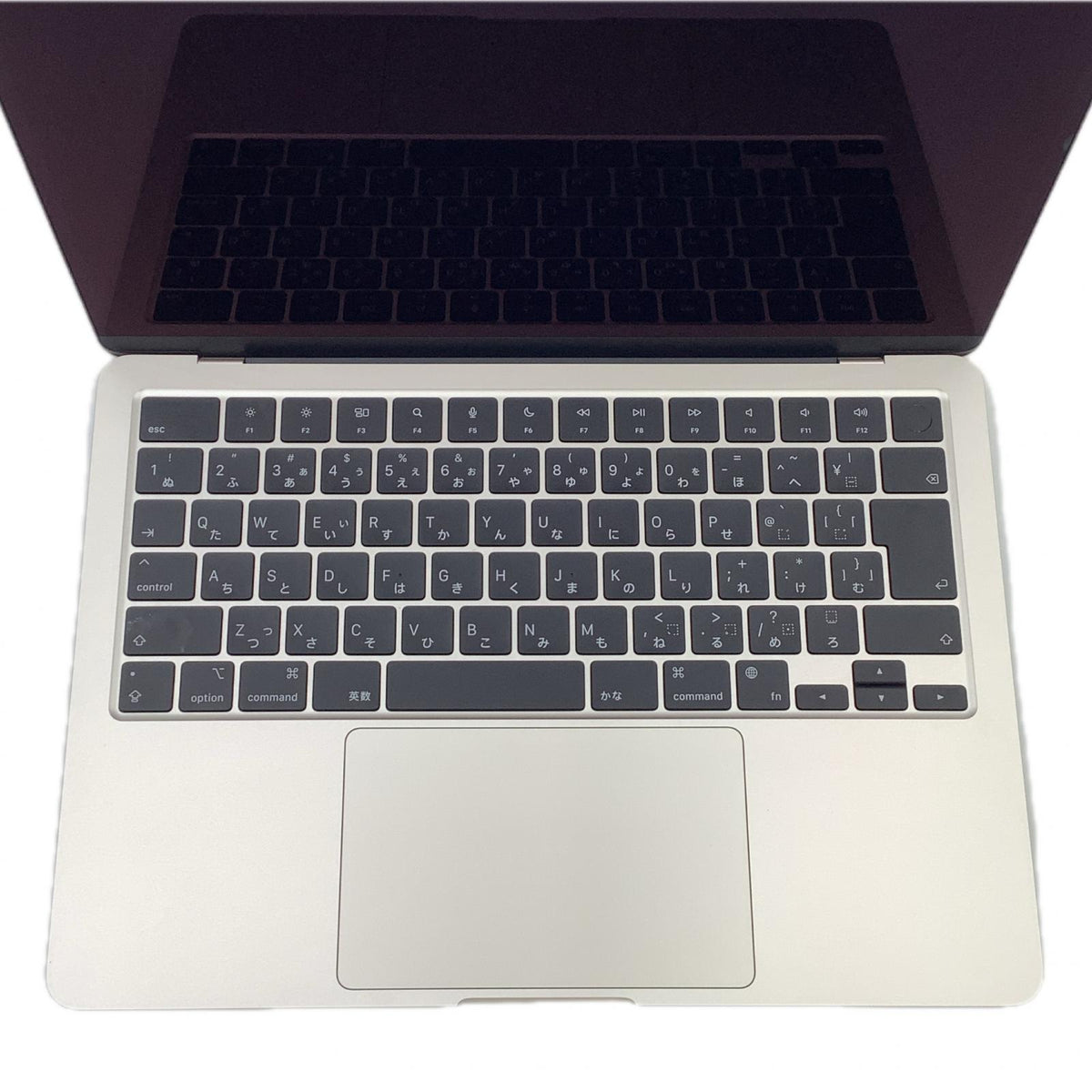 【全額返金保証】【最速発送】Apple MacBook Air 13インチ 2022 Apple M2 16GB 256GB スターライト 100% 美品 動作確認済