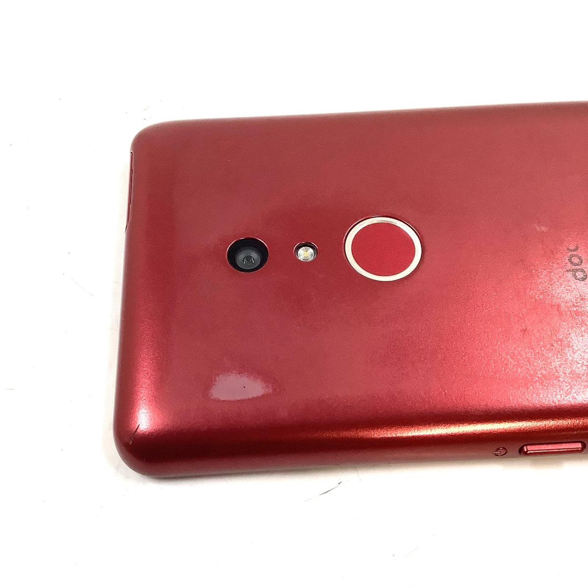 【最速発送】富士通 arrows Be4 Plus 64GB レッド docomo F-41B 白ロム【難有】