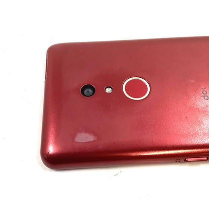 【最速発送】富士通 arrows Be4 Plus 64GB レッド docomo F-41B 白ロム【難有】