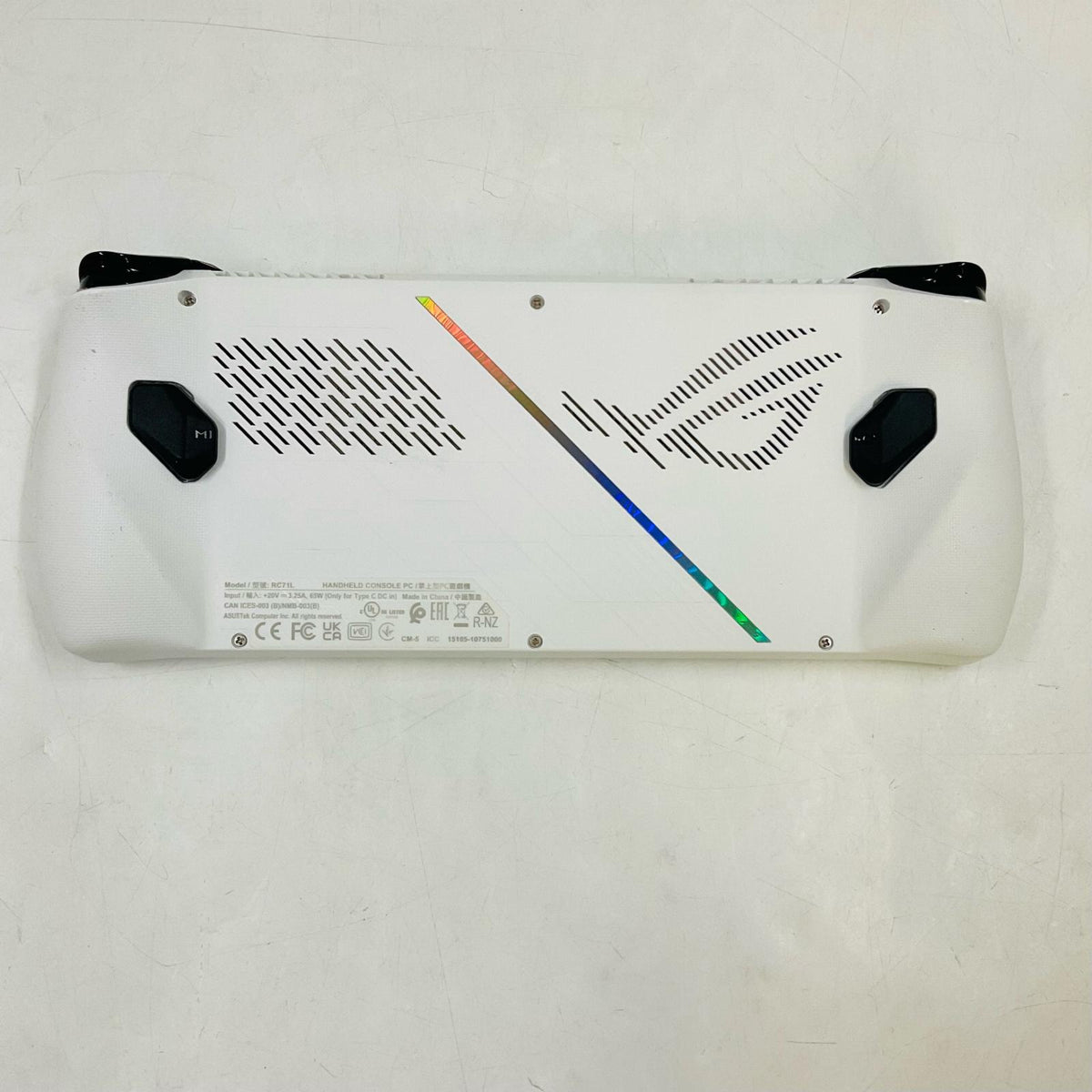 【全額返金保証】【最速発送】ASUSTeK COMPUTER INC. ROG Ally ROG Ally RC71L_RC71L AMD Ryzen Z1 Extreme 16GB SSD(NVMe) 2TB（実測:1908GB） 78.1% 動作確認済