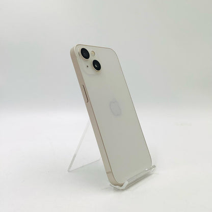 【全額返金保証】【最速発送】Apple iPhone iPhone 13 128GB スターライト au 白ロム 動作確認済 84%