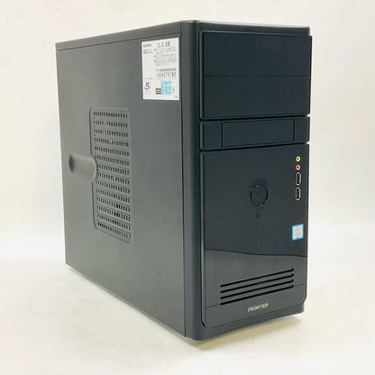 【全額返金保証】【最速発送】フロンティア FRONTIER Intel(R) Core(TM) i5-9400F CPU @ 2.90GHz 16GB HDD(SATA) 2TB（実測:1863GB） / SSD(NVMe) 500GB（実測:466GB） NVIDIA GeForce GTX 1660 SUPER 動作確認済