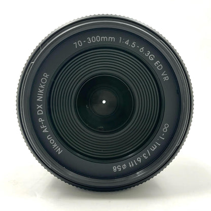 【全額返金保証】【最速発送】Nikon AF-P DX NIKKOR 70-300mm f/4.5-6.3G ED VR 美品 動作確認済