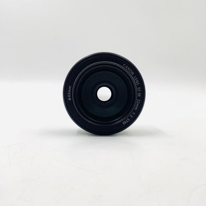【全額返金保証】【最速発送】Canon EF-M22mm F2 STM 美品 動作確認済