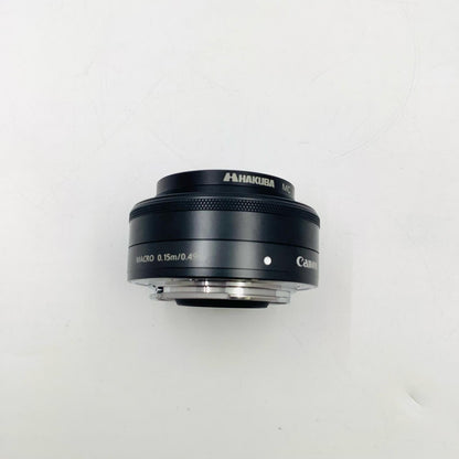 【全額返金保証】【最速発送】Canon EF-M22mm F2 STM 美品 動作確認済