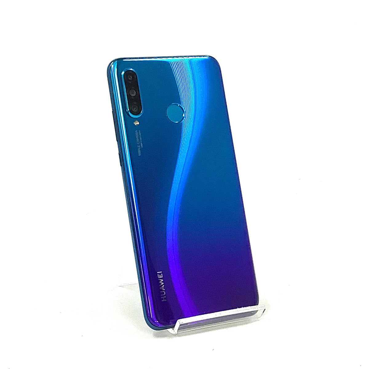 【全額返金保証】【最速発送】Huawei P 30 lite 64GB ピーコックブルー SIMフリー MAR-LX2J 白ロム 美品 動作確認済
