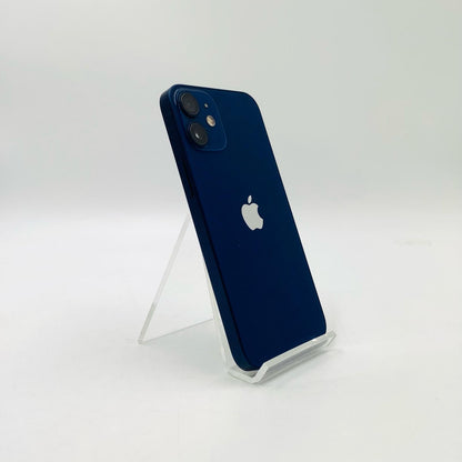 【全額返金保証】【最速発送】Apple iPhone iPhone 12 mini 64GB ブルー docomo SIMフリー 白ロム 動作確認済 76%
