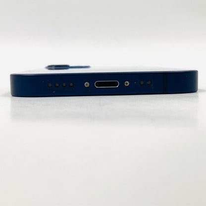 【全額返金保証】【最速発送】Apple iPhone iPhone 12 mini 64GB ブルー docomo SIMフリー 白ロム 動作確認済 76%