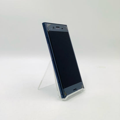 【全額返金保証】【最速発送】Sony Xperia XZ1 64GB ムーンリットブルー docomo SIMフリー SO-01K 白ロム 動作確認済
