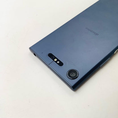 【全額返金保証】【最速発送】Sony Xperia XZ1 64GB ムーンリットブルー docomo SIMフリー SO-01K 白ロム 動作確認済