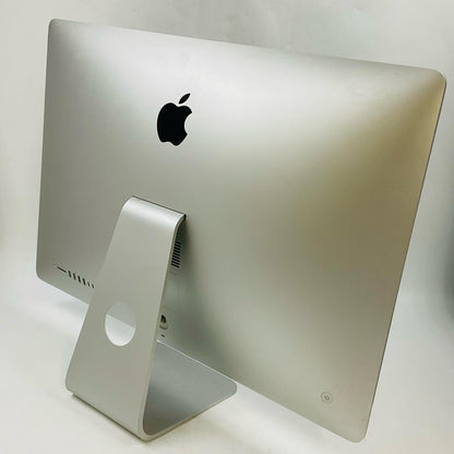 【全額返金保証】【最速発送】Apple iMac 27インチ クアッドコア intel core i5 8GB フュージョンドライブ 1TB シルバー 動作確認済