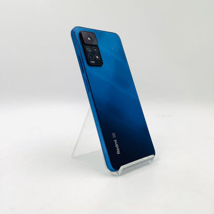 【全額返金保証】【最速発送】Xiaomi Redmi Note 11 pro ５G 128GB アトランティックブルー SIMフリー 2201116SR 白ロム 動作確認済