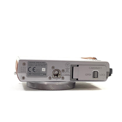【全額返金保証】【最速発送】Canon コンパクトデジタルカメラ PowerShot G9 X Mark II シルバー 超美品 動作確認済