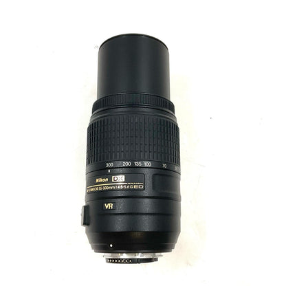 【全額返金保証】【最速発送】Nikon AF-S DX NIKKOR 55-300mm f/4.5-5.6G ED VR 美品 動作確認済
