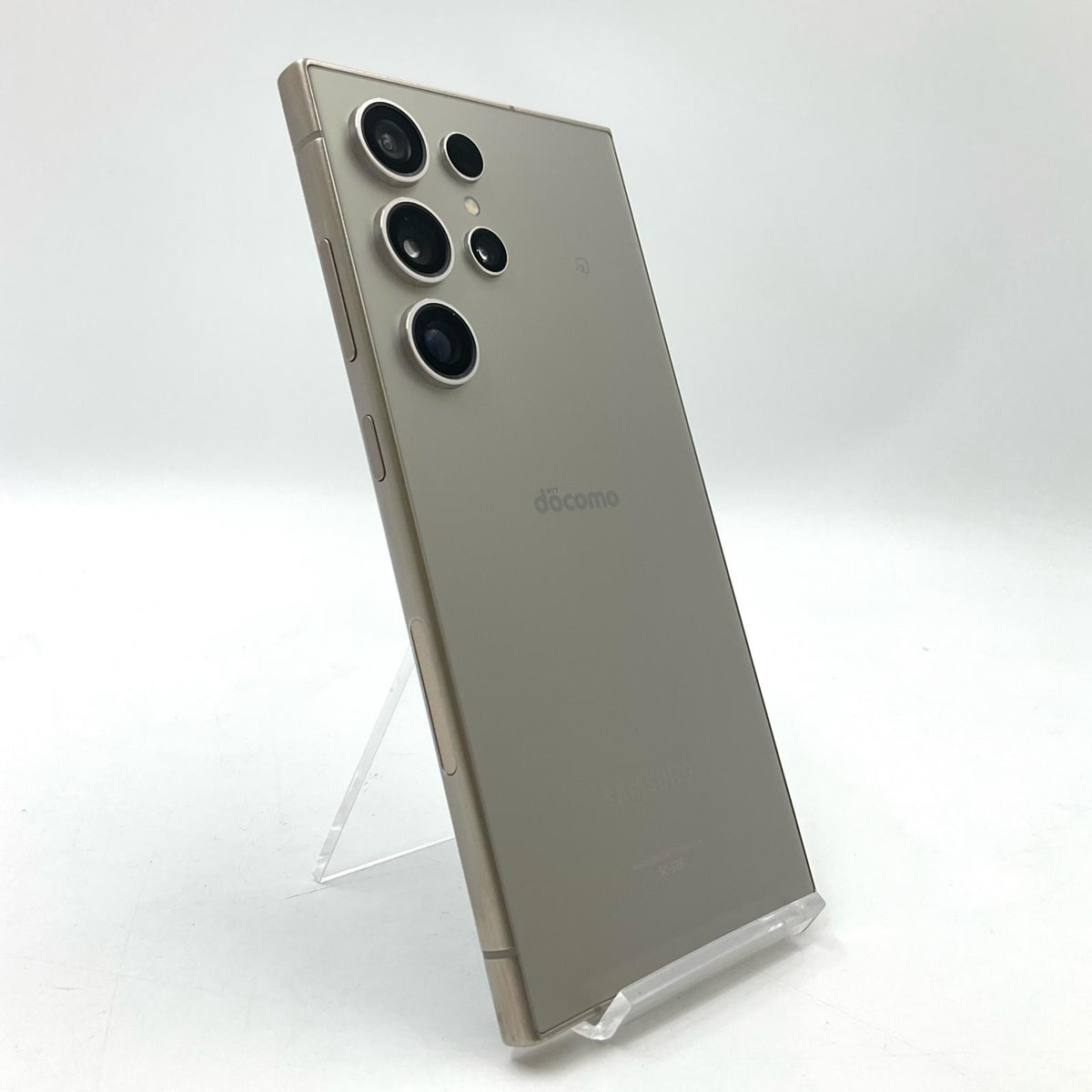 【全額返金保証】【最速発送】SAMSUNG Galaxy S24 Ultra 256GB チタニウムグレー docomo SIMフリー SC-52E 白ロム 美品 動作確認済