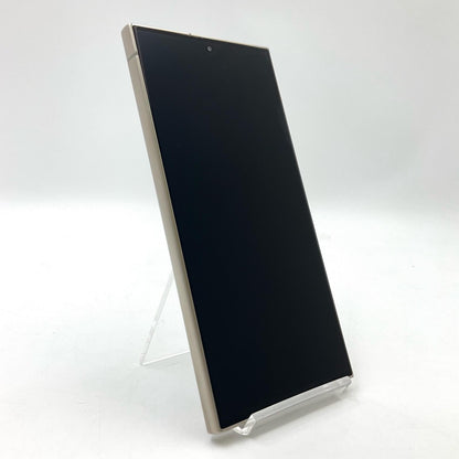 【全額返金保証】【最速発送】SAMSUNG Galaxy S24 Ultra 256GB チタニウムグレー docomo SIMフリー SC-52E 白ロム 美品 動作確認済
