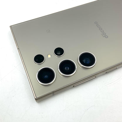 【全額返金保証】【最速発送】SAMSUNG Galaxy S24 Ultra 256GB チタニウムグレー docomo SIMフリー SC-52E 白ロム 美品 動作確認済