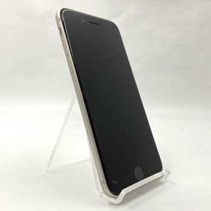 【最速発送】Apple iPhone iPhone SE（第3世代） 64GB スターライト au 白ロム【難有】 82%