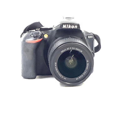 【全額返金保証】【最速発送】Nikon デジタル一眼 D5600 18-55 VR レンズキット ブラック 動作確認済