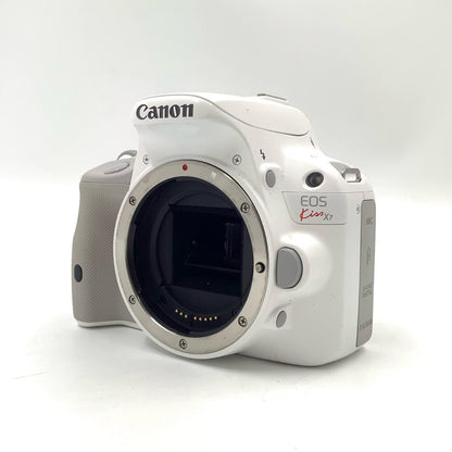 【全額返金保証】【最速発送】Canon デジタル一眼 EOS Kiss X7 ボディ ホワイト 動作確認済