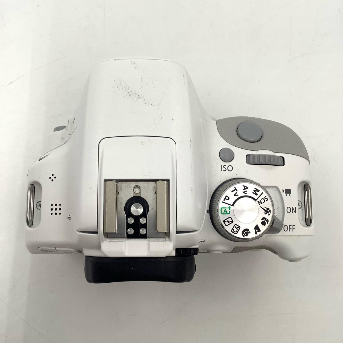 【全額返金保証】【最速発送】Canon デジタル一眼 EOS Kiss X7 ボディ ホワイト 動作確認済