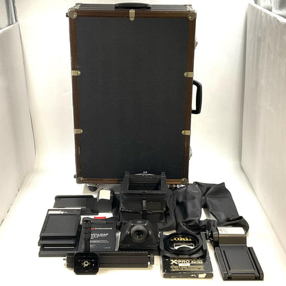 【全額返金保証】【最速発送】CAMBO カンボ 4×5 大判カメラ 蛇腹 動作確認済