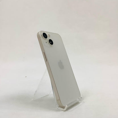 【全額返金保証】【最速発送】Apple iPhone iPhone 13 128GB スターライト au SIMフリー 白ロム 美品 動作確認済 82%