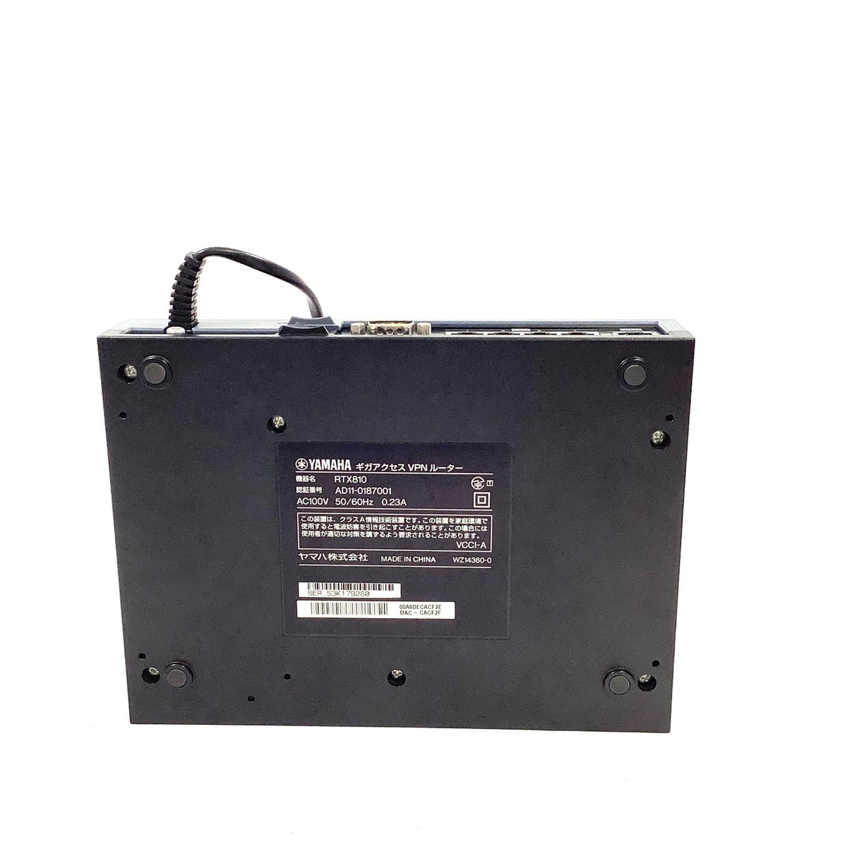 【全額返金保証】【最速発送】YAMAHA RTX810 動作確認済