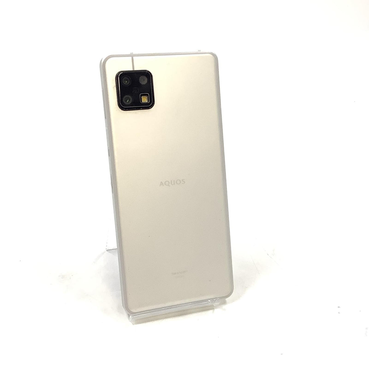 【全額返金保証】【最速発送】SHARP AQUOS sense6 64GB シルバー au SIMフリー SHG05 白ロム 動作確認済