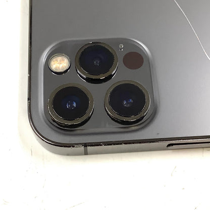 【最速発送】Apple iPhone iPhone 12 Pro 256GB グラファイト SIMフリー 白ロム【難有】 81%