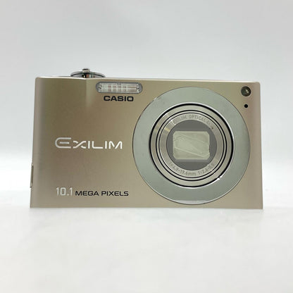 【全額返金保証】【最速発送】カシオ コンパクトデジタルカメラ EXILIM EX-Z100 シルバー 動作確認済