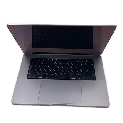【全額返金保証】【最速発送】Apple MacBook Pro 16インチ 2021 M1 Pro 10コア 32GB 512GB スペースグレイ 82% 動作確認済