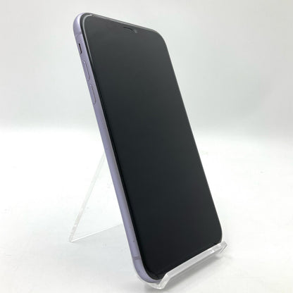 【全額返金保証】【最速発送】Apple iPhone iPhone 11 64GB パープル au 白ロム 動作確認済 73%